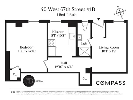 40 West 67th Street, #1B