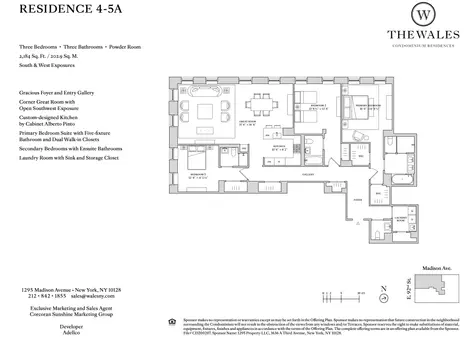 The Wales, 1295 Madison Avenue, #5A