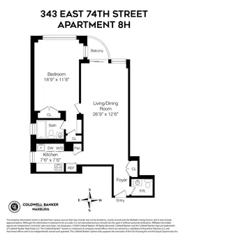 The Forum, 343 East 74th Street, #8H