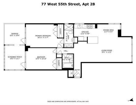 The Gallery House, 77 West 55th Street, #2B