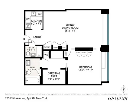 Parc V, 785 Fifth Avenue, #9B