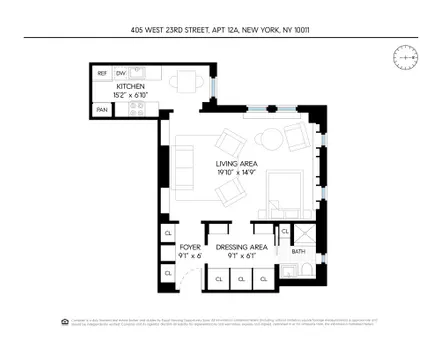 London Terrace Towers, 405 West 23rd Street, #12A