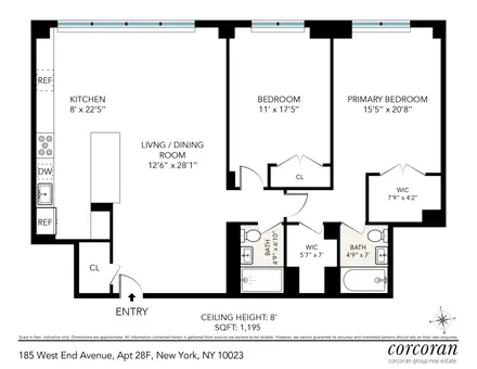 Lincoln Towers, 185 West End Avenue, #28F