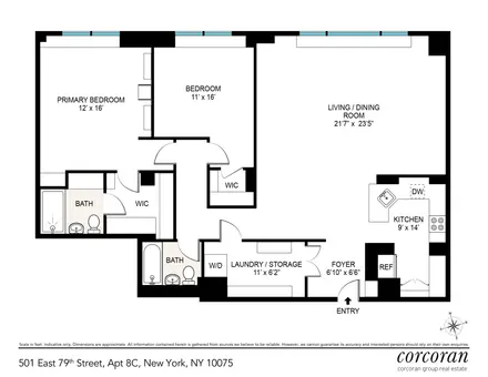 York Towers, 501 East 79th Street, #8C