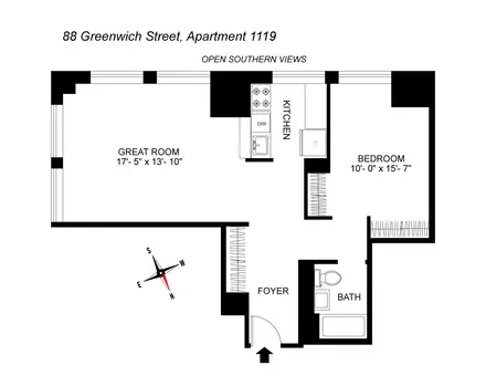 Greenwich Club, 88 Greenwich Street, #1119