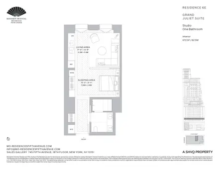 Mandarin Oriental Residences Fifth Avenue, 685 Fifth Avenue, #6E