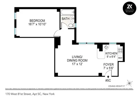 170 West 81st Street, #5C