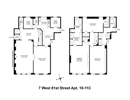 The Beresford, 211 Central Park West, #1011C