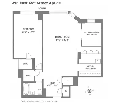 Manhattan East, 315 East 65th Street, #8E