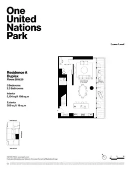 One United Nations Park, 695 First Avenue, #28A