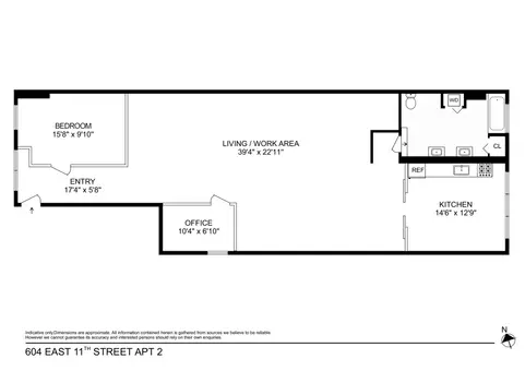 604 East 11th Street, #2NDFL