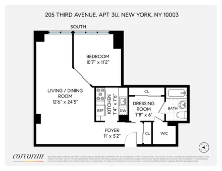 Gramercy Park Towers, 205 Third Avenue, #3U