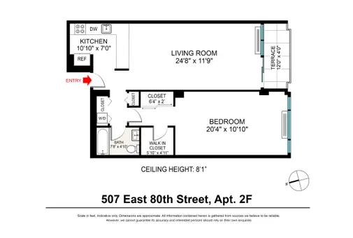 507 East 80th Street, #2F