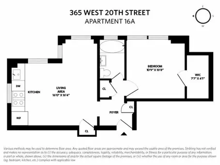 Chelsea Court Tower, 365 West 20th Street, #16A