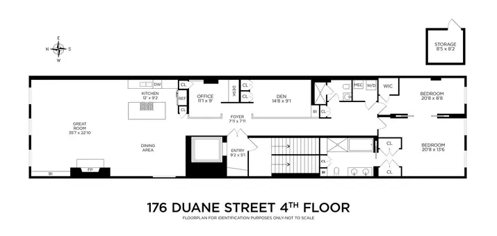 176 Duane Street, #4