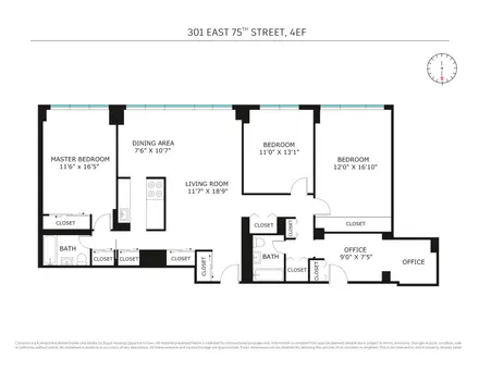 The Wilshire, 301 East 75th Street, #4EF