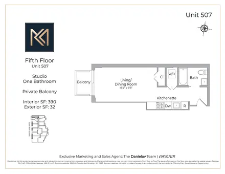 Kensington Manor, 428 East 9th Street, #507