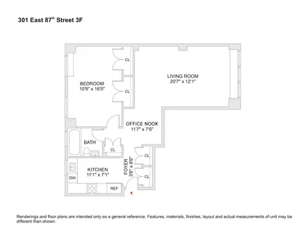 The Corniche, 301 East 87th Street, #3F