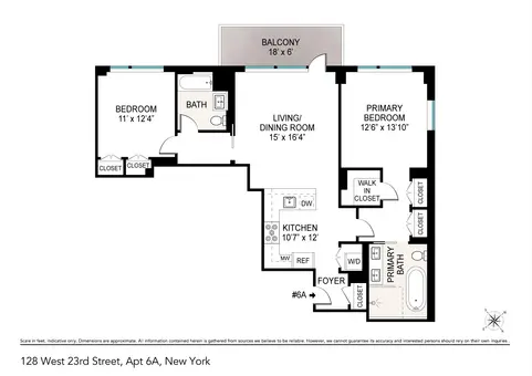 Graydon Chelsea, 128 West 23rd Street, #6A