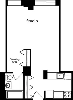 Hudson Crossing, 400 West 37th Street, #4C