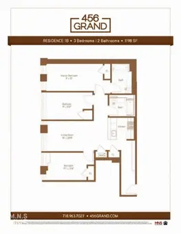 456 Grand Street, #1B