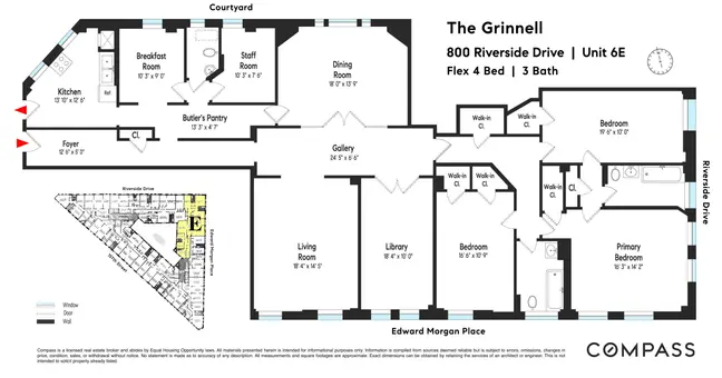 The Grinnell, 800 Riverside Drive, #6E
