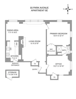 55 Park Avenue, #8EAST