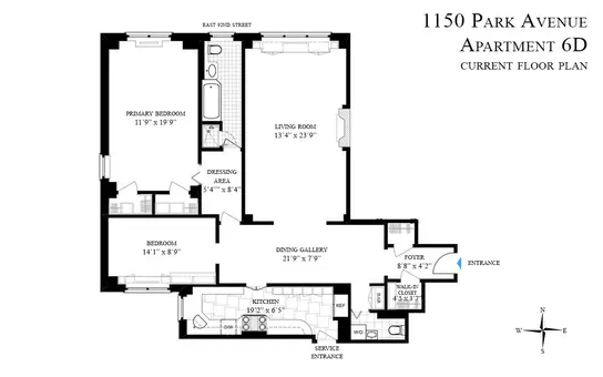 1150 Park Avenue, #6D