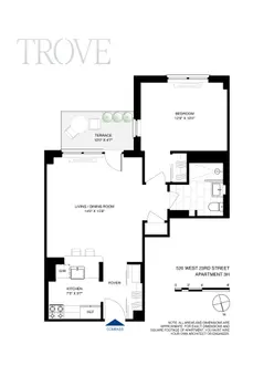 The Marais, 520 West 23rd Street, #3H