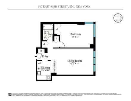 Plymouth Tower, 340 East 93rd Street, #27C