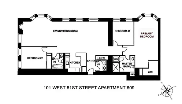 The Endicott, 101 West 81st Street, #608609