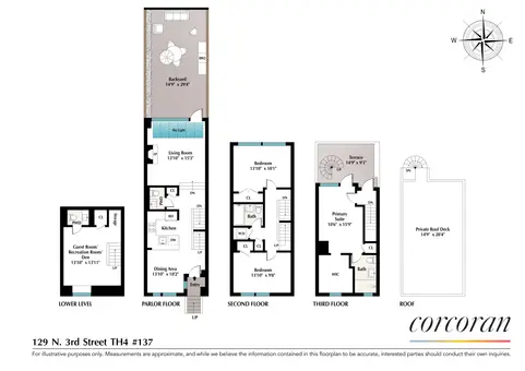 Williamsburg Townhouses, 143 North 3rd Street, #TH4