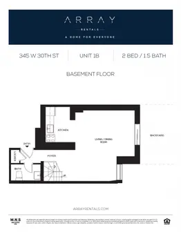 345 West 30th Street, #1B