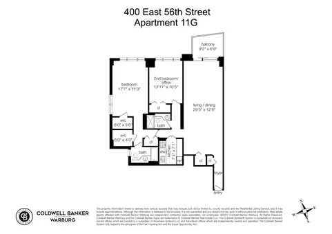 Plaza 400, 400 East 56th Street, #11G