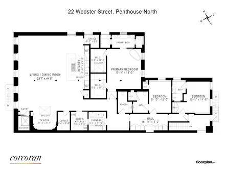 22 Wooster Street, #PHN