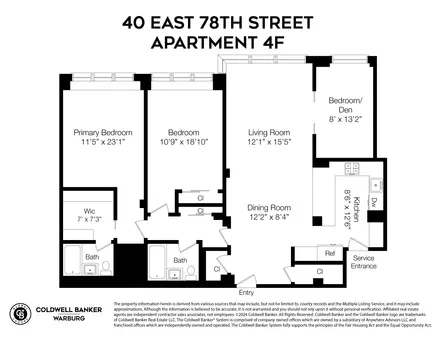 The Charles House, 40 East 78th Street, #4F