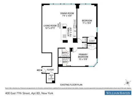 Emery Towers, 400 East 77th Street, #8D