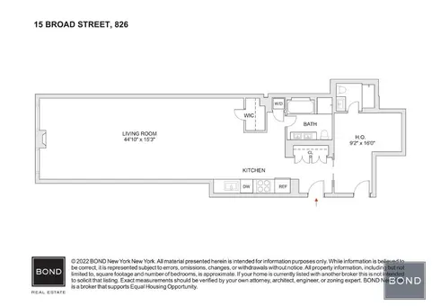 Downtown by Starck, 15 Broad Street, #826