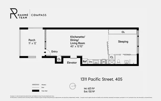 Pacific Street Lofts, 1311 Pacific Street, #405