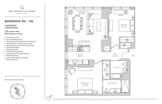 One Manhattan Square, 252 South Street, #39L