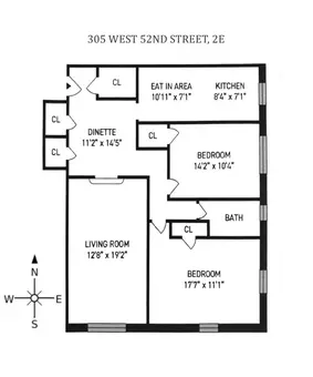 305 West 52nd Street, #2E