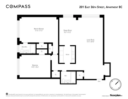 Murray Hill Terrace, 201 East 36th Street, #8C