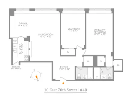 10 East 70th Street, #4B