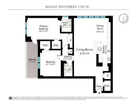 Sherman Tower East, 363 East 76th Street, #7C