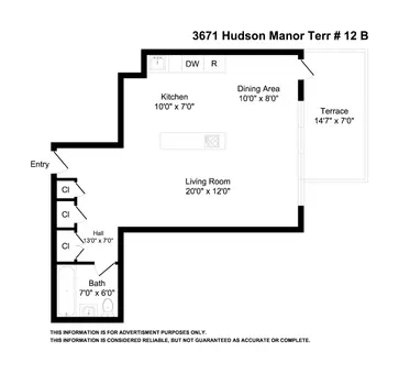 Manor Towers, 3671 Hudson Manor Terrace, #12B