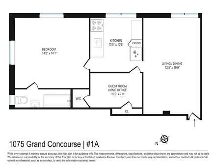 1075 Grand Concourse, #1A