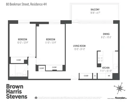 Southbridge Towers, 80 Beekman Street, #4H