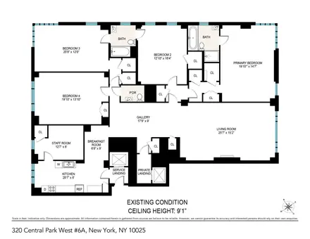 The Ardsley, 320 Central Park West, #6A