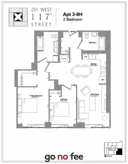 251 West 117th Street, #9H