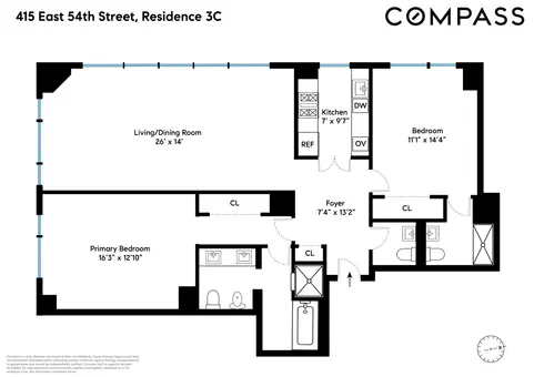 St. James Tower, 415 East 54th Street, #3C